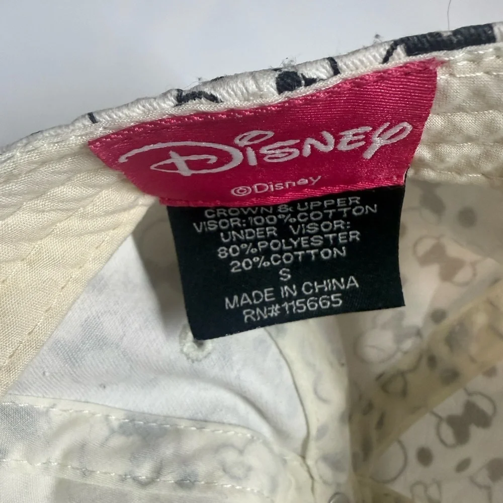 Disney Black and White Mickey Mouse Hat